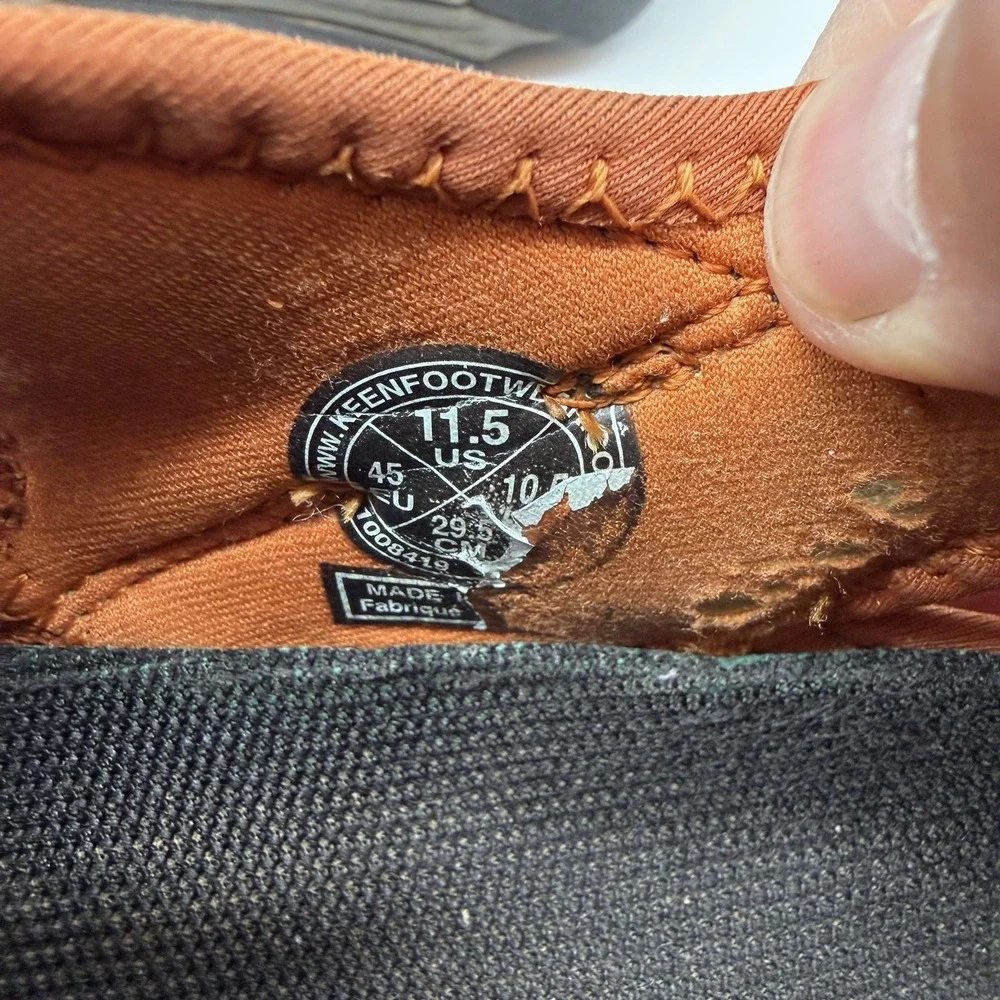 Keen Sandals Men's 11.5 Brown Leather Arroyo II Waterproof‎ Hiking Trail Outdoor